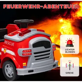 aiyaplay Kinder Elektroauto 6V Feuerwehrauto rot (nicht verfügbar)