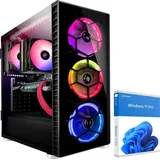 KRAFTPC High End Gaming-PC AMD Ryzen5 7500F - GeForce RTX4060 Ti 8GB - 1TB NVMe SSD - 32GB DDR5 - Win11 - WLAN - Gamer PC Desktop PC Gaming Computer