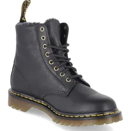 Dr. Martens Leder-Boots in Schwarz Größe: 42