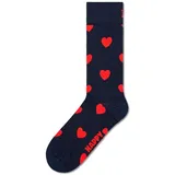 Happy Socks Heart Socks Geschenkset Unisex Socken 1 Paar Blau 36-40