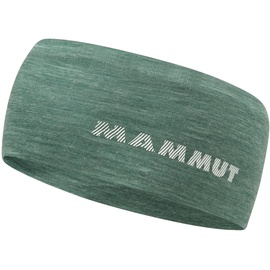 Mammut Tree Wool Headband dark jade melange - -