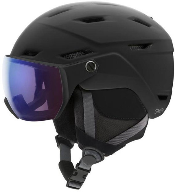 SMITH SURVEY Helm 2025 matte black/chromapop photochromic rose flash - XL