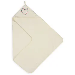 Babymatex Robin Handtuch mit Kapuze White 80x80 cm