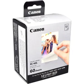 Canon Papier XC-60L, 6756C001, 60 Blatt, 54 x 85 mm
