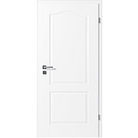 Kilsgaard Zimmertür weiß Typ 20/02-B lackiert Zimmertür hell ähnlich RAL 9010, DIN Links, 735x2110 mm
