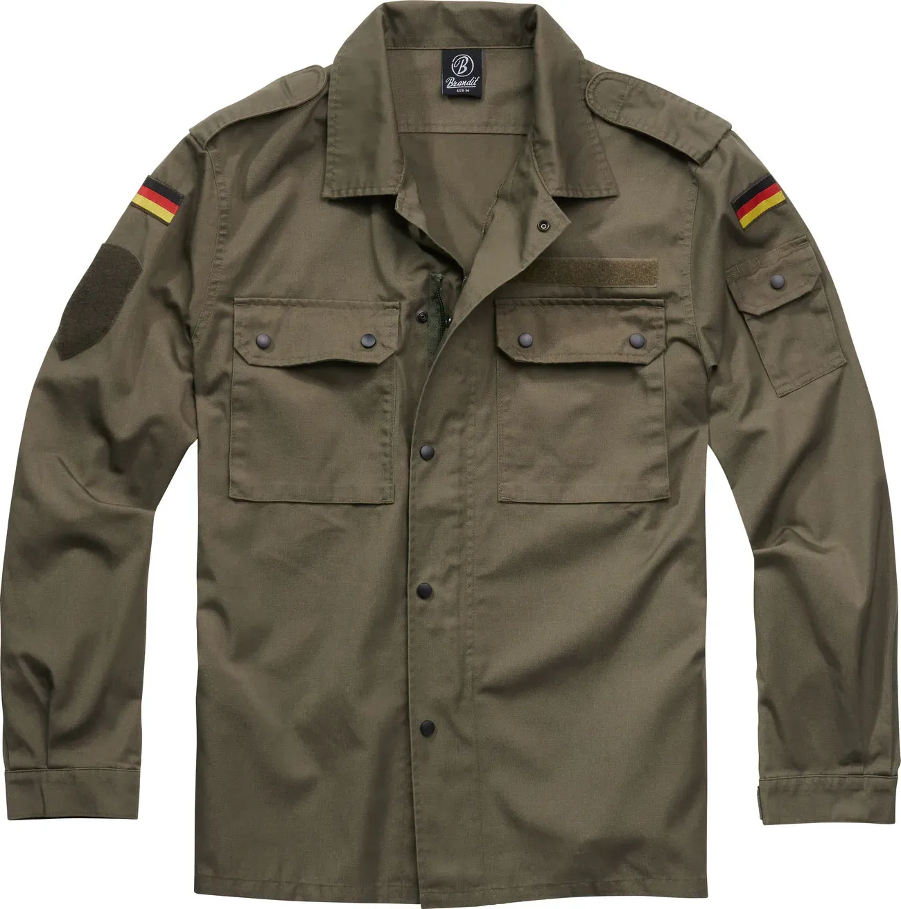 Brandit 4221, chemisier de champ - Olive - 3XL