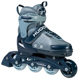 Hudora Inline Skates Leon 2.0 - Inliner für Kinder/Jugendliche & Erwachsene in versch. Größen & Farben - Roller Skates bis zu 4 Größen verstellbar - Bequeme & stilvolle Rollerskates