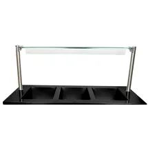 SARO GASTRO-PRODUCTS GMBH Saro Spuckschutzwand zum Bain Marie Trolley BTS-2
