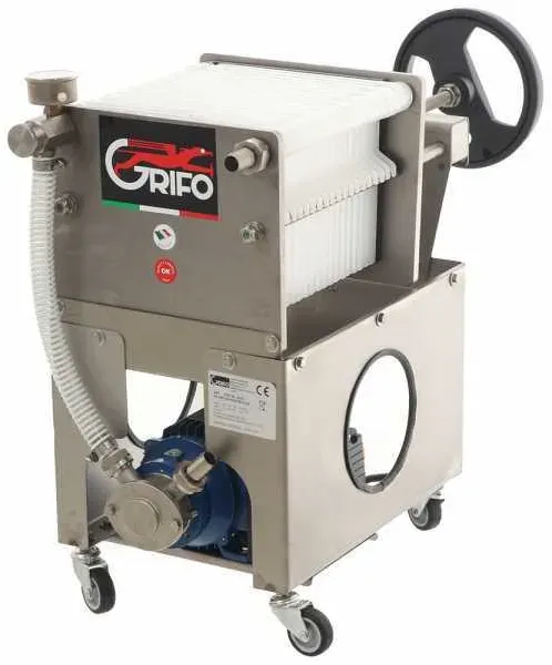 Grifo Professional FCP20-OLIO - Ölfilter - mit Kartons und  20 Schichten - INOX Liverani Pumpe