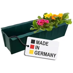 BURI Pflanzkübel Paletten Blumenkasten Dunkelgrün Europaletten Blumentopf
