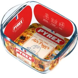 Pyrex PREPWARE Quadratische Glasschale, 20 x 17 cm, 1 l
