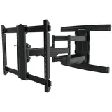 Startech .com TV Wall Mount (Wand, 75 kg, 37" - 80"), TV Wandhalterung Schwarz