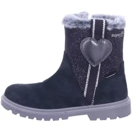 superfit Jungen Mars Warm Gefütterte Gore-tex Schneestiefel, Schwarz Hellgrau 0070, 38