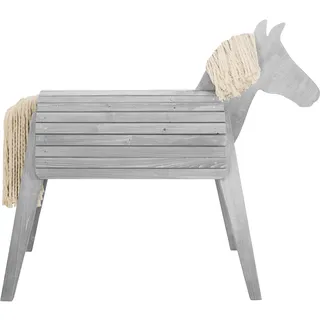roba Holzpferd grau