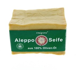Finigrana Feste Duschseife Alepposeife Olivenöl, Olivgrün, 200 g