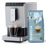 Tchibo Esperto Caffè silber inkl. 1 kg Barista Caffè Crema