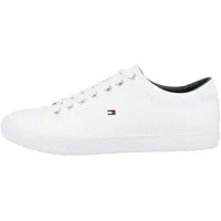 Tommy Hilfiger Sneaker »ESSENTIAL LEATHER SNEAKER«, Freizeitschuh, Halbschuh, Schnürschuh TOMMY HILFIGER weiß (White), 40