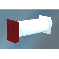 Quellmalz 12.34005Z Mauerkasten Ø 150 mm ZIEGELROT