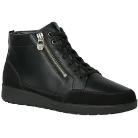 GANTER Klara / K Stiefel mit Reißverschluss schwarz - 42.5 EU X-Weit