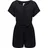 Ragwear Jumpsuit Salwin Solid Kurzer Overall mit Taillen-Bindeband schwarz XS (34)