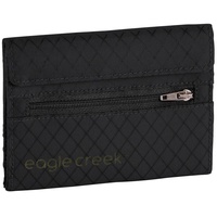 Eagle Creek Unisex-Erwachsene RFID International Tri-fold Wallet, Jet Black Geldbörse - Einheitsgröße