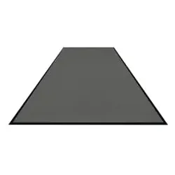 Schmutzfangmatte Colorstar, aschgrau, waschbar, glatter Rücken 7460115200150-C63 , Maße (B x T): 115 x 200 cm