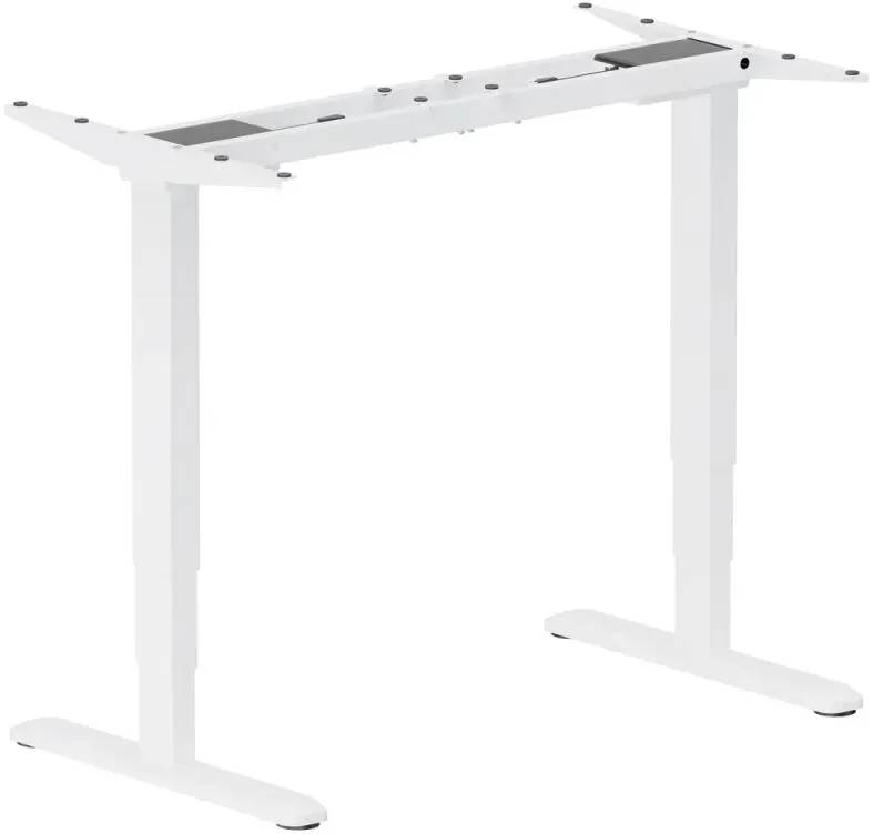 Equip ERGO Elektrisches Steh-Sitz-Schreibtischgestell, Weiß