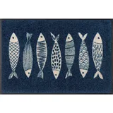 Wash+Dry Fish Tango 50 x 75 cm Blau
