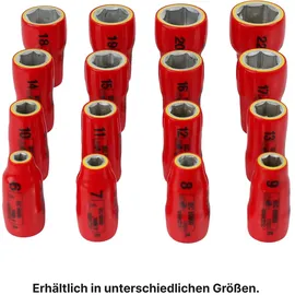 WeTec Sechskant-Steckschlüssel-Einsatz 3/8" 7 mm
