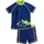Playshoes Bade-Set Krokodil Blau 74/80