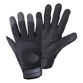 FerdyF. BLACK SECURITY Mechanics 1911-10 Clarino®-Kunstleder Montagehandschuh Größe (Handschuhe):