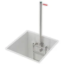 Hailo Professional Hailo Einholm- Einstiegshilfe versenkbar 50x50mm Edelstahl 1.4571/ASTM316ti