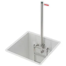 Hailo Professional Hailo Einholm- Einstiegshilfe versenkbar 50x50mm Edelstahl 1.4571/ASTM316ti