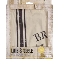 RBV BIRKMANN Brotbeutel LAIB&SEELE 38x45cm
