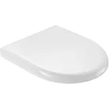 WC-Sitz Toilettensitz Klobrille VIGOUR CLIVIA WC-Deckel WC-Brille weiß abnehmbar