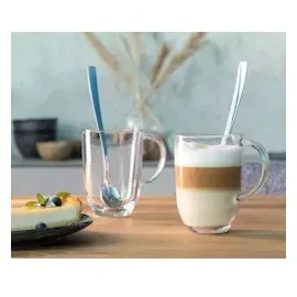 LEONARDO Latte-Macchiato-Set Napoli 4tlg. Glas Transparent Klar