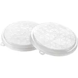 Metaltex Joghurt Mehrwegdeckel, 2er Set