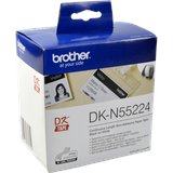 Brother DK-N55224 Endlospapierrolle 54 mm x 30,48 m weiß