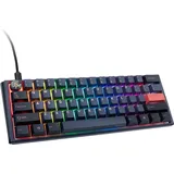 Ducky One 3 Cosmic Blue Mini Tastatur USB US Englisch Blau