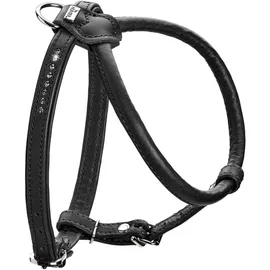 Hunter Round & Soft Canadian Up Hundegeschirr Schwarz XS-S