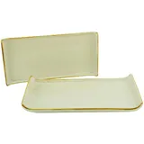 CreaTable BBQ Platte 2-tlg NATURE COLLECTION - B/H/T ca. 37.50x18.50x8.50
