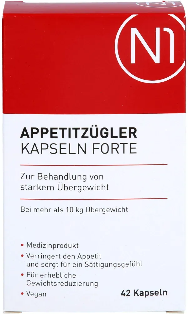 N1 Appetitzügler Kapseln forte 42 St