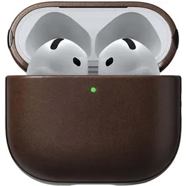 Nomad Modern Leather Case Airpods 4 Brown