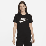 Nike Sportswear Essentials Logo T-Shirt Damen Schwarz, XL