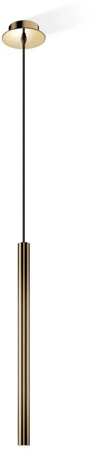 Decor Walther Pipe 1 LED Pendelleuchte - messing poliert