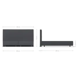 DeLife Dream-Well 200 x 200 cm weiß