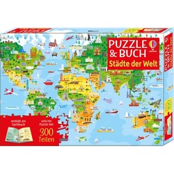 Puzzle & Buch: Städte der Welt