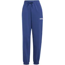 adidas Essentials Linear French Terry Cuffed Joggers Dark Blue / White XS