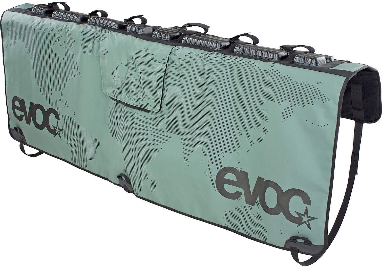 Evoc Tailgate Pad Transport bescherming, groen, XL Voorman