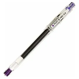 Pilot Pen PILOT G-Tec C4 Gelschreiber transparent 0,25 mm, Schreibfarbe: lila, 1 St.